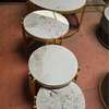 4-Piece Marble Top Nesting Coffee Table Set thumb 4