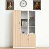 Office Cabinet: Office Glass Top Doors Wood Cabinet thumb 3