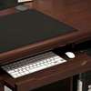 Office Desk: 1200mm Dark Mahogany Staff Desk thumb 1