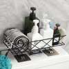 metallic toilet top organizer thumb 1