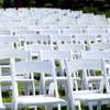 For hire:White Folding Chairs Lightweight Plastic thumb 3