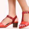 *Quality Latest Fashion Ladies Designer Straps Open Heel Shoes*. thumb 0