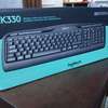 Logitech MK330 wireless keyboard with mouse thumb 0