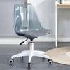 Office Chair: Acrylic Swivel Desk Chair, Minimalist Style thumb 3