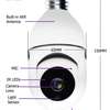 360 degree dual LED night vision cctv wireless bulb camera. thumb 1