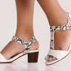 *Quality Latest Fashion Ladies Designer Straps Open Heel Shoes*
. thumb 1