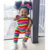 60cm Silicone Reborn Doll Soft Rainbow Jumpsuit thumb 5