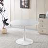 Modern Round Marble Dining Table thumb 1