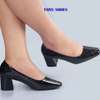 Ladies chunky heels thumb 1