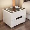 Smart Bedside Table with LED Lighting and Wireless Charging thumb 10