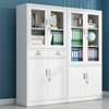 Dove Grey Steel Supplies Cabinet with Locker thumb 0