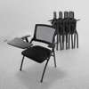 Office chair: Black mesh foldable study chair thumb 1