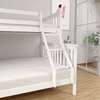 White Wooden Kids Bunk Bed thumb 3