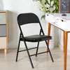 Metal Frame Leather Padded Foldable Visitors Office Chair thumb 1