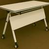 Office Table; Smooth-rolling Casters Foldable Table thumb 4