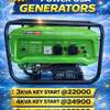 Power USA Generator 3kVA-5kVA Key Start Portable thumb 1