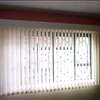 Vertical Blinds Off-White Large Window Light Control thumb 0