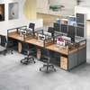 Cubic MDF 6 Way Office Workstation thumb 3