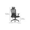 Ergonomic Office Desk Chair with Air Pneumatic thumb 1