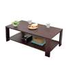 Dining Table: Brown Dining Coffee Table In Metamanywa thumb 1