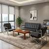 Leather Reception 5 Seater Office Bench thumb 11