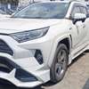Toyota Rav4 White Hybrid 2018 thumb 1