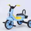 Kids Tricycle Blue Yellow with Back Support & Basket thumb 2
