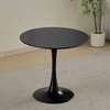 Black Round Dining Table thumb 1