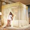 QUEEN KING SIZE LACE MOSQUITO NET CANOPY thumb 3