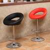 Height Adjustable Leather Barstool thumb 6