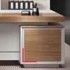 Office Desks: Office Desk With Exterior Storage Unit thumb 2