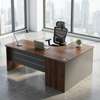 Modern Executive Curved Custom Desk thumb 3