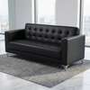 3 Seater Leather Office Sofa thumb 2