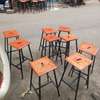 Wooden lab stool thumb 2