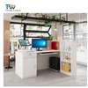 Reception Desks:Rectangular Wood Reception Desk In Etago thumb 3