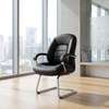 Office Chairs : Ergonomic Leather Guests Waiting Seat thumb 1