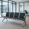 4-Link Leather Office Waiting Bench thumb 6