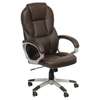 Office Chair: Brown Leather Office Chair thumb 2