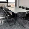 Chrome office guest/ salon chair thumb 6