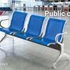 Office Bench; Reception Leather 4 Seater Office Bench thumb 5