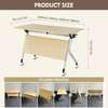 Brown Foldable Conference Meeting Table thumb 12
