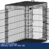 LASA Heavy-duty Foldable Metal Dog Cage 2 Doors... thumb 1