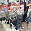 Dining Table; Trendy 6 Seater Dining Table Set thumb 1