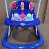Bright Pink Baby Walker with Interactive Toys & Safety thumb 1