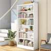Bookshelf; 6 Tier Wooden Home Office Bookshelf thumb 5