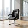 Office Chairs : Ergonomic Leather Guests Waiting Seat thumb 0