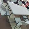 Office Table; Stable Leg Support Foldable Dining Table thumb 0