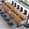 Boardroom Table; Metal Frame 2.4m Boardroom Table thumb 1