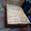 5*6 pallet bed, blazed framed pallet bed thumb 3