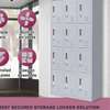 OFFICE CABINET: 12 Locker Angelica Storage Office Cabinet thumb 4